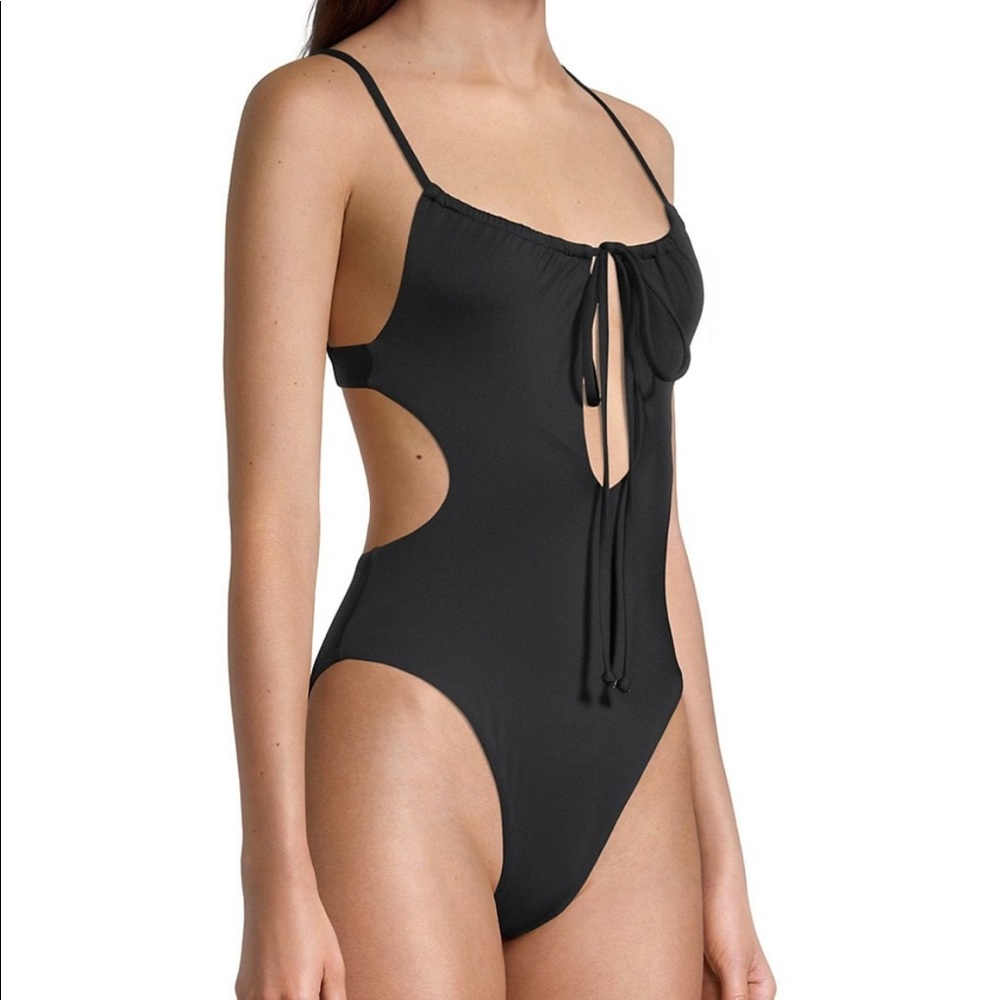 WeWoreWhat one-piece swimsuit 🖤